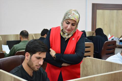 A training course in computer basics contributes to enhancing the skills of Southern Technical University employees