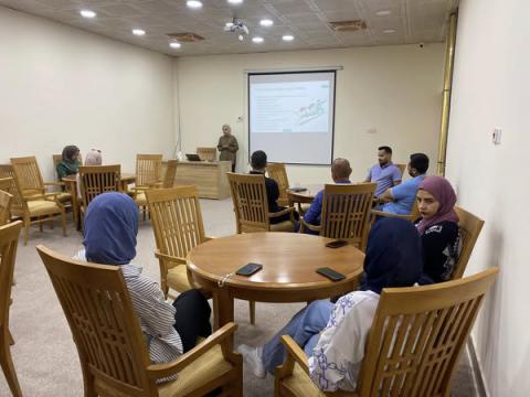 أقام مركز التعليم المستمر ورشة عمل تدريبية بعنوان:“إدارة الوقت والعمل الجماعي”