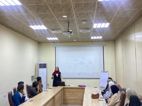A development workshop on methods of using Microsoft Office programs within the activities of the Global Entrepreneurship Week at the Southern Technical University
